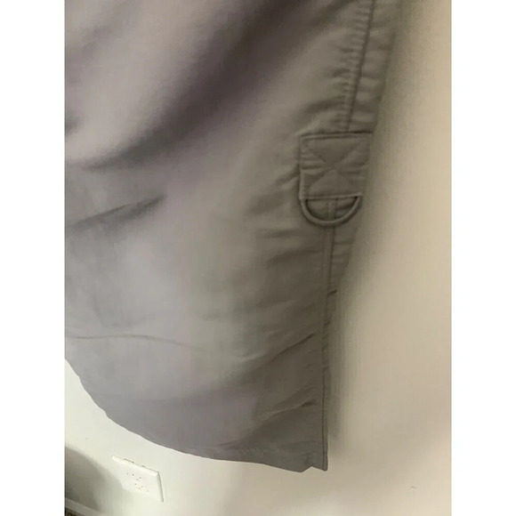 North Face Pants Womens 8 Gray Cargo Convertible Zip Off Shorts - Picture 6 of 10